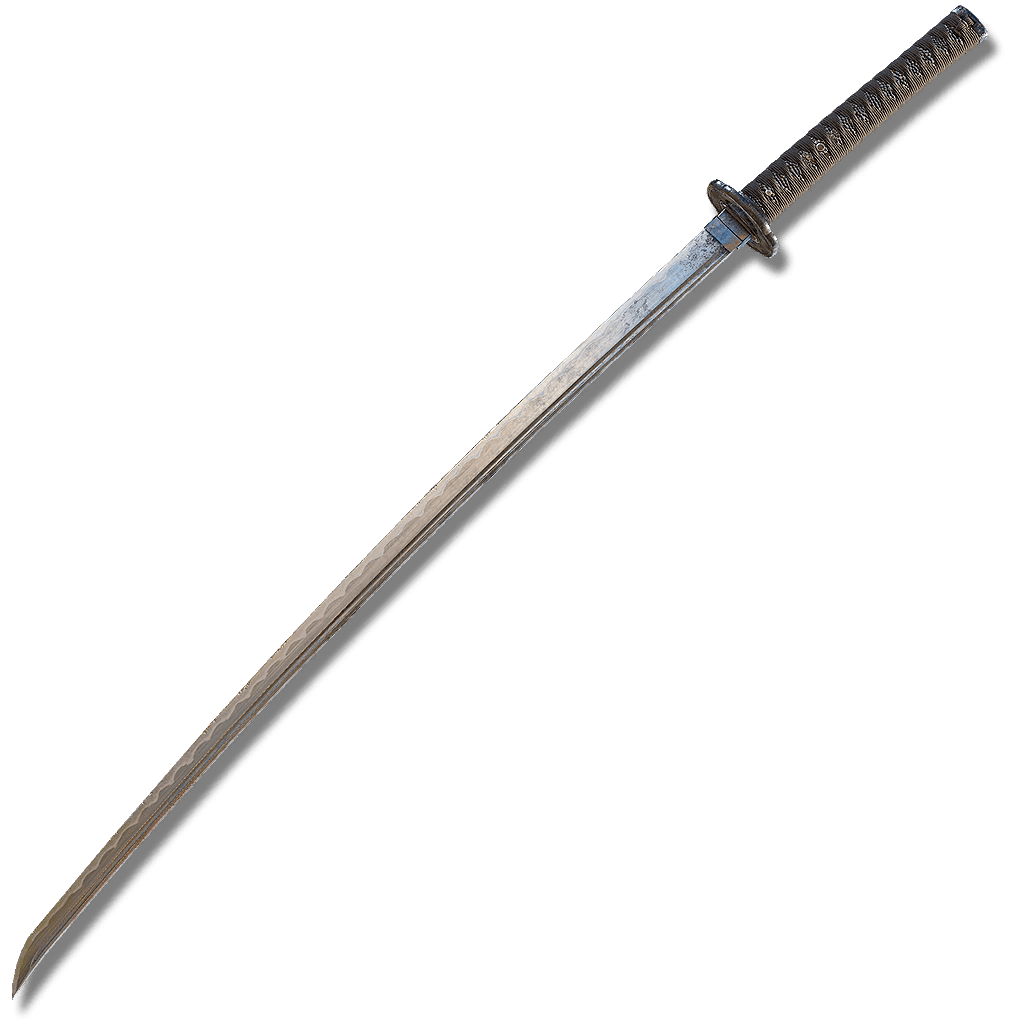Uchigatana katana representing bleed builds from Elden Ring